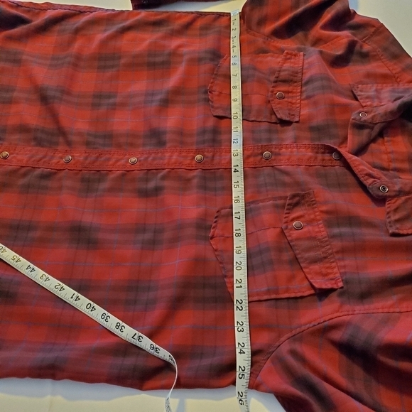 The North Face Men's Long Sleeve Snap Button Up Shirt Sz XL - Picture 7 of 15